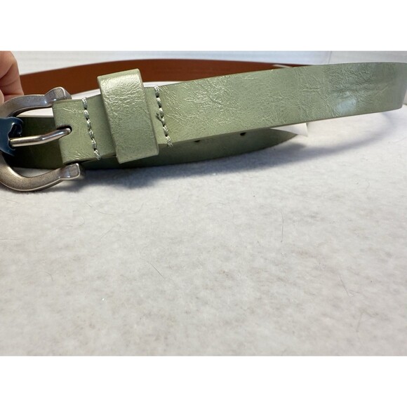 Women's XL Green Belt w/Buckle 46” With A Pattern New - Picture 4 of 10
